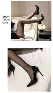 Women Elegant Luxury Shiny Rhinestone High Heels Sexy Red Bottom Pumps Brand Shoes Sexy Party Pointed Toe Wedding Banquet Shoes