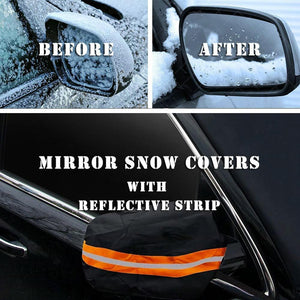 MCHPI Store 220x127cm Auto Windshield Snow Cover No Magnetic