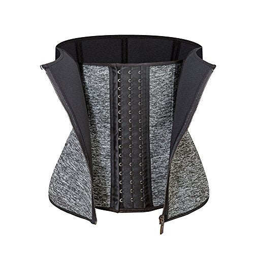 MCHPI Store Waist Trainer Corset for Weight Loss Tummy Control Body Shaper Neoprence Workout Sweat Belt Shapewear for Women Black