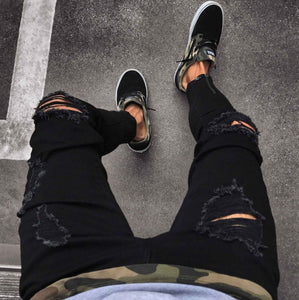 MCHPI Store Streetwear Ripped Jeans