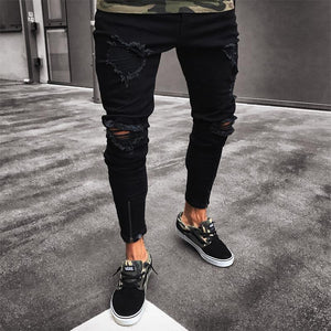 MCHPI Store Streetwear Ripped Jeans