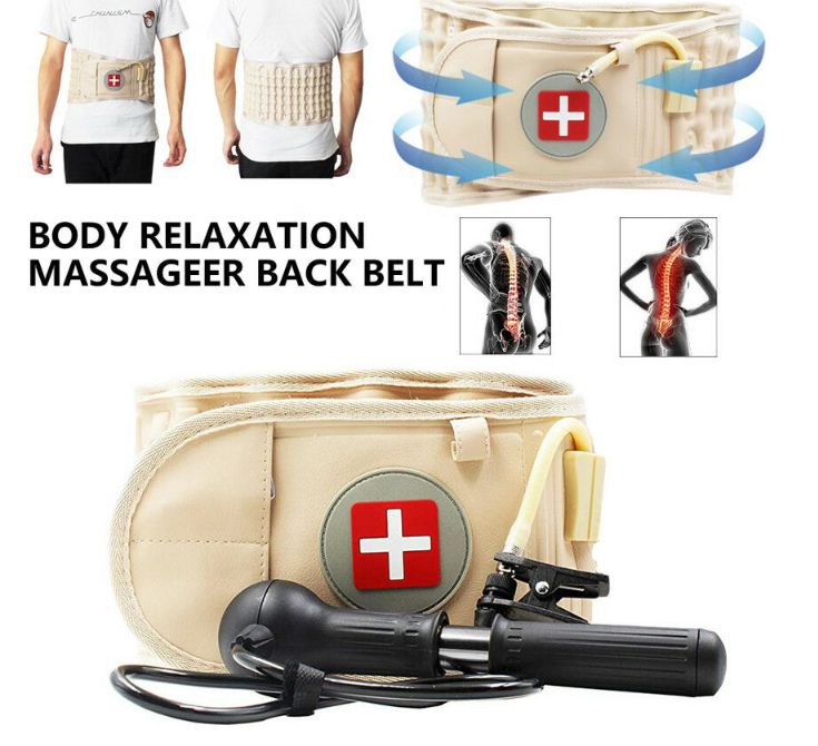 MCHPI Store Lumbar Spinal-air Decompression Back Belt