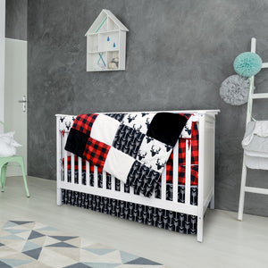 MCHPI Store 4 Pc Crib Bedding - Woodland Collection
