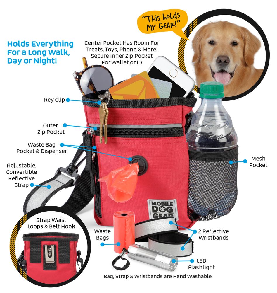 MCHPI Store Bundle: ODG Day/Night Walking Bag (Black) and ODG Weekender Backpack TM (Black)