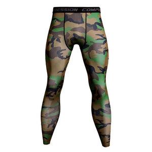 MCHPI Store 3D Printed Camouflage Joggers Leggings Men Quick Dry Compression Pants Gyms Fitness Tights Casual Workout Trousers Long Pants
