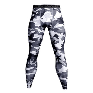 MCHPI Store 3D Printed Camouflage Joggers Leggings Men Quick Dry Compression Pants Gyms Fitness Tights Casual Workout Trousers Long Pants