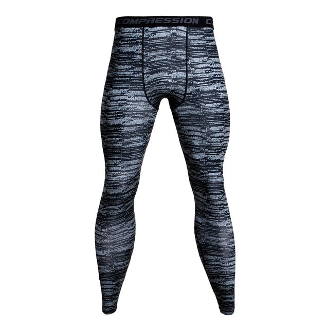 MCHPI Store 3D Printed Camouflage Joggers Leggings Men Quick Dry Compression Pants Gyms Fitness Tights Casual Workout Trousers Long Pants