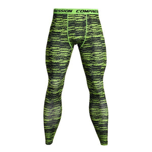 MCHPI Store 3D Printed Camouflage Joggers Leggings Men Quick Dry Compression Pants Gyms Fitness Tights Casual Workout Trousers Long Pants