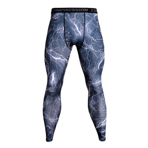 MCHPI Store 3D Printed Camouflage Joggers Leggings Men Quick Dry Compression Pants Gyms Fitness Tights Casual Workout Trousers Long Pants