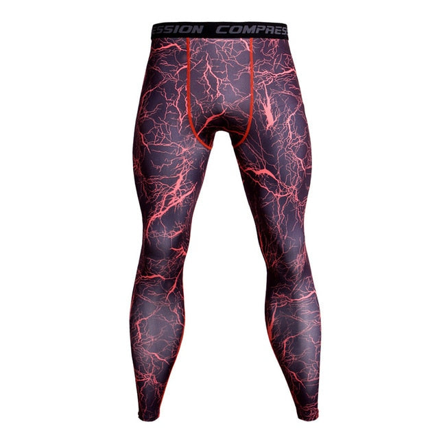 MCHPI Store 3D Printed Camouflage Joggers Leggings Men Quick Dry Compression Pants Gyms Fitness Tights Casual Workout Trousers Long Pants