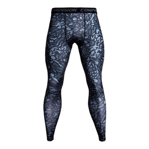 MCHPI Store 3D Printed Camouflage Joggers Leggings Men Quick Dry Compression Pants Gyms Fitness Tights Casual Workout Trousers Long Pants