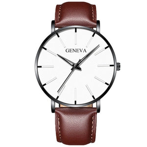 MCHPI Store 2020 Minimalist Men's Fashion Ultra Thin Watches Simple Men Business Stainless Steel Mesh Belt Quartz Watch Relogio Masculino