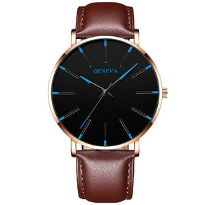 MCHPI Store 2020 Minimalist Men's Fashion Ultra Thin Watches Simple Men Business Stainless Steel Mesh Belt Quartz Watch Relogio Masculino