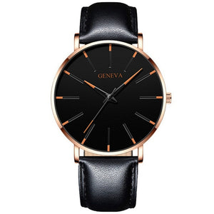 MCHPI Store 2020 Minimalist Men's Fashion Ultra Thin Watches Simple Men Business Stainless Steel Mesh Belt Quartz Watch Relogio Masculino