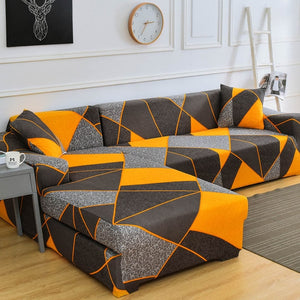 MCHPI Store Corner Sofa Covers for Living Room Elastic Slipcovers Couch Cover Stretch Sofa Towel L shape Chaise Longue Need Buy 2pieces