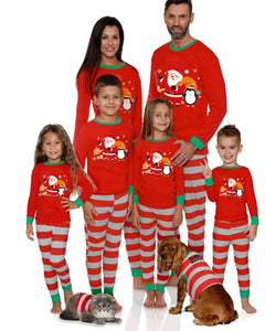 MCHPI Store Christmas Family matching solid costumes pajamas jumpsuits