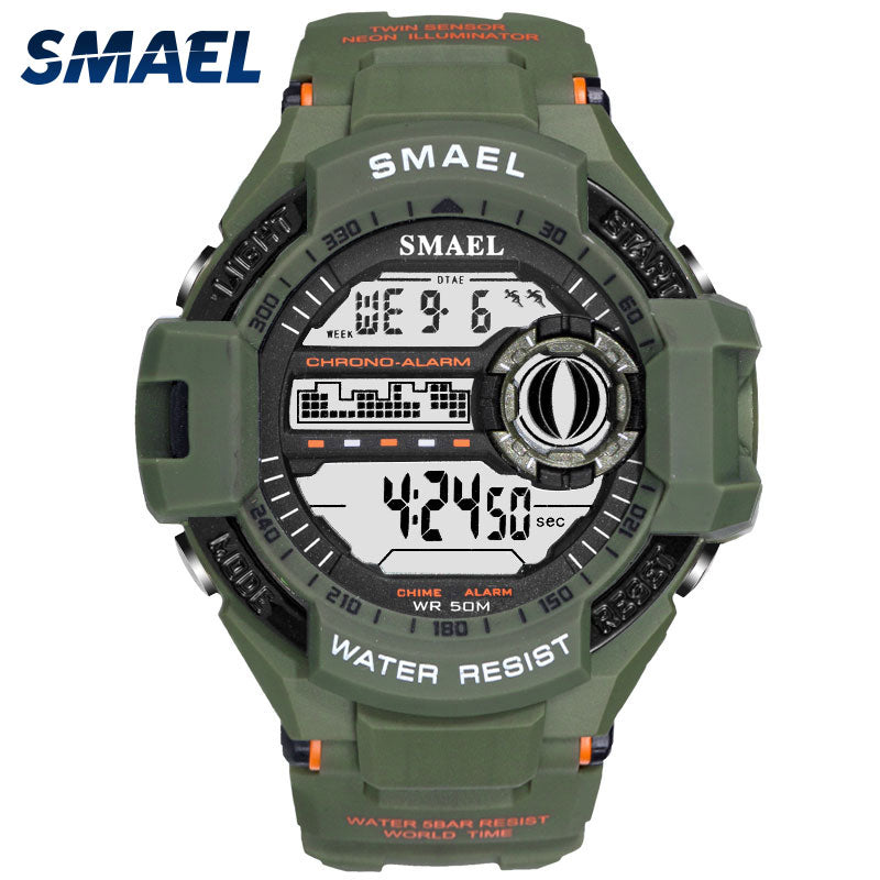 MCHPI Store SMAEL Watch Men Digital Top Brand Luxury relogio masculino Big Sport Watches for Men Waterproof 1516B Men Wtaches Sport Military
