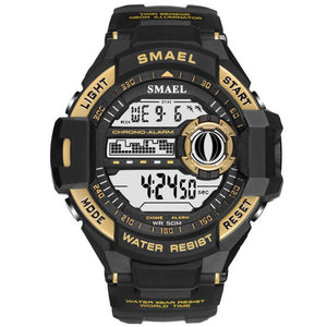 MCHPI Store SMAEL Watch Men Digital Top Brand Luxury relogio masculino Big Sport Watches for Men Waterproof 1516B Men Wtaches Sport Military