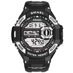 MCHPI Store SMAEL Watch Men Digital Top Brand Luxury relogio masculino Big Sport Watches for Men Waterproof 1516B Men Wtaches Sport Military